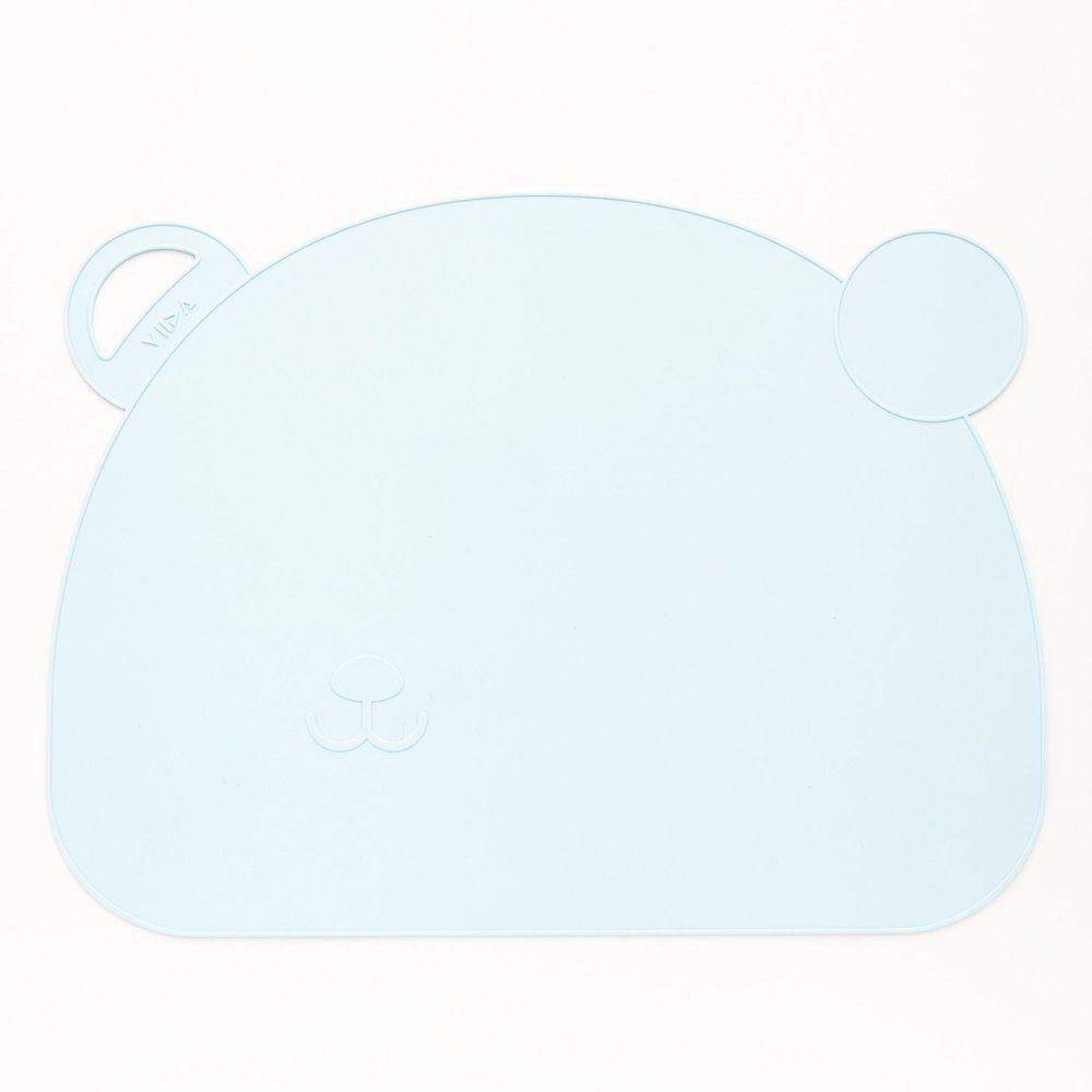 VIIDA - Joy 防滑矽膠餐墊-熊-藍