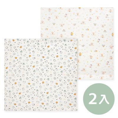 奇哥 - Chic a Bon 天絲紗布大包巾 120x120cm(2入)