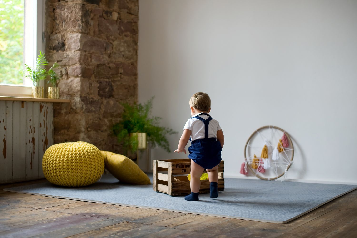 德國 toddlekind - 波斯風系列遊戲地墊-煙霧灰-一組6片