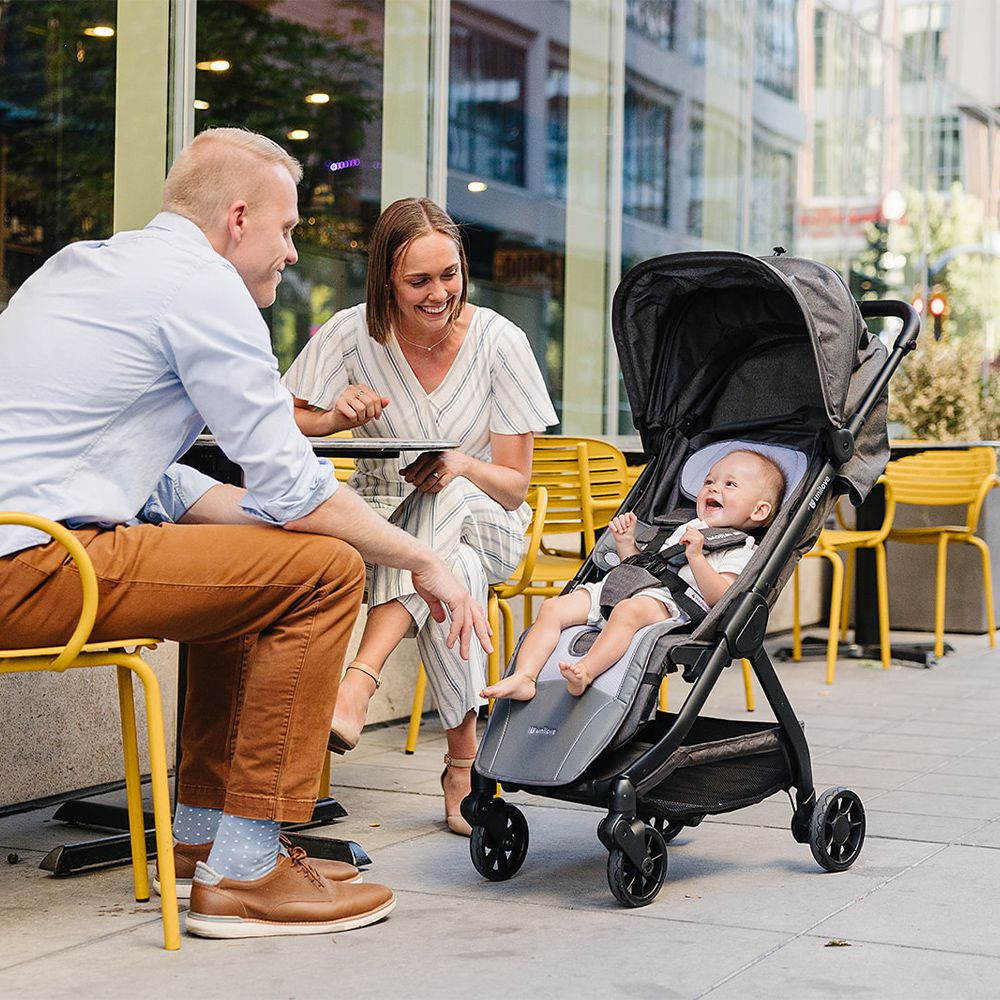 英國 Cova AI水冷風扇推車涼墊-落櫻粉