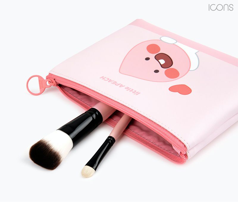 Kakao Friends - 收納包／化妝包-Apeach (187x120x30mm)