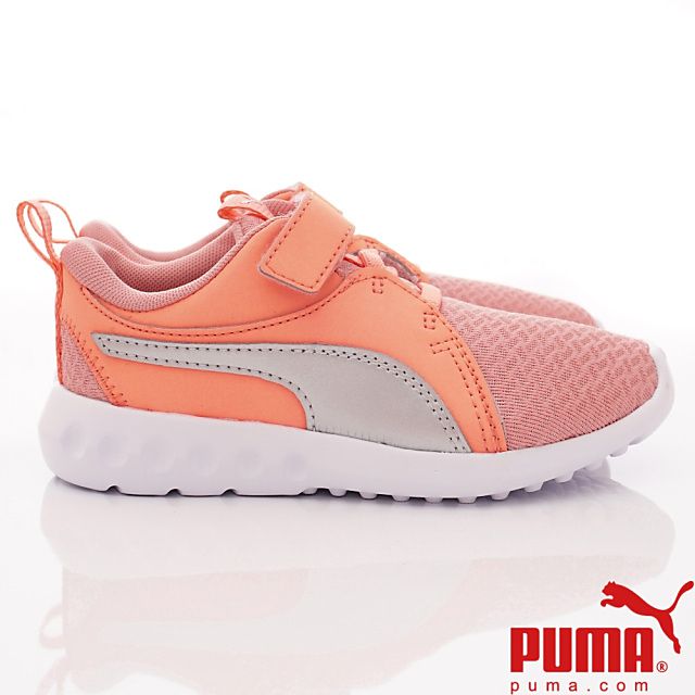 puma - 童鞋-經典流線運動鞋款(中小童段)-粉橘