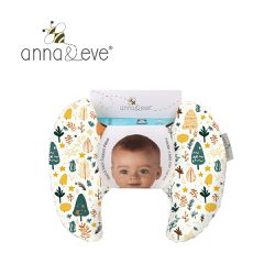 Anna&Eve - 美國 嬰幼兒頭頸支撐保護枕-森林躲貓貓