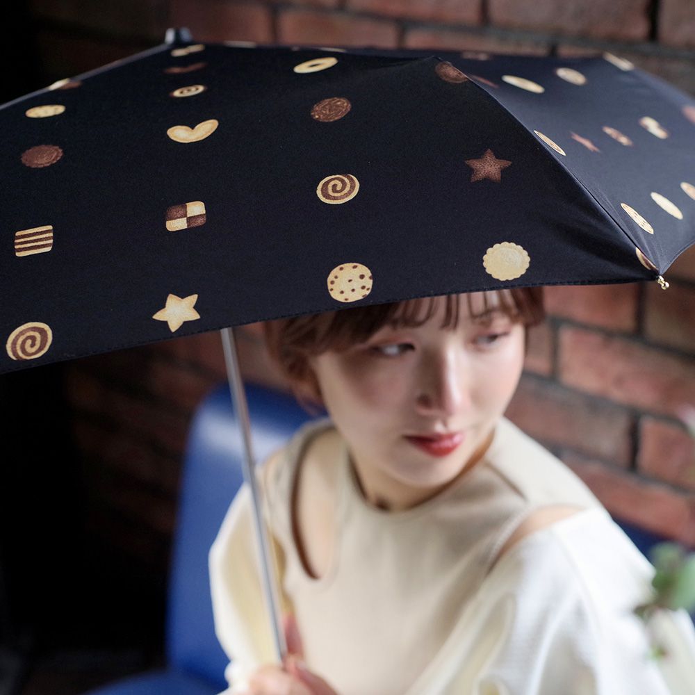 50公分輕量傘彎把-(餅乾)-NO.1678