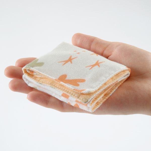 D BY DADWAY - 口袋紗布圍兜-粉紅小蜂鳥 (脖圍25-28cm)