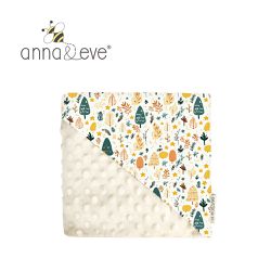 Anna&Eve - 美國 嬰幼兒安撫舒眠毯-森林躲貓貓-78x98cm