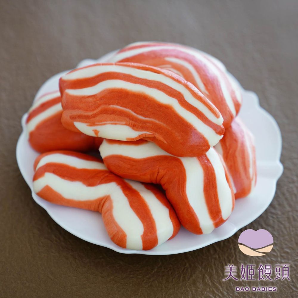 全素五花肉造型饅頭-40g*6顆