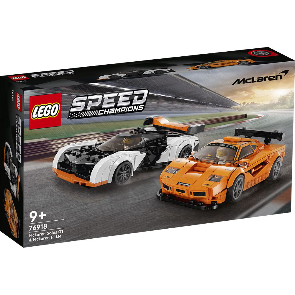 樂高積木 LEGO《 LT76918 》SPEED CHAMPIONS 系列 - McLaren Solus GT 和 McLaren F1 LM