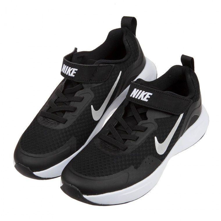 NIKE - WEARALLDAY黑色兒童運動慢跑鞋