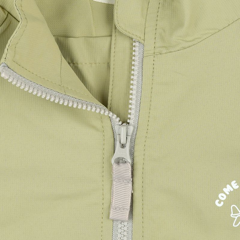 akachan honpo - 夾克-可攜式防潑水-軍綠色