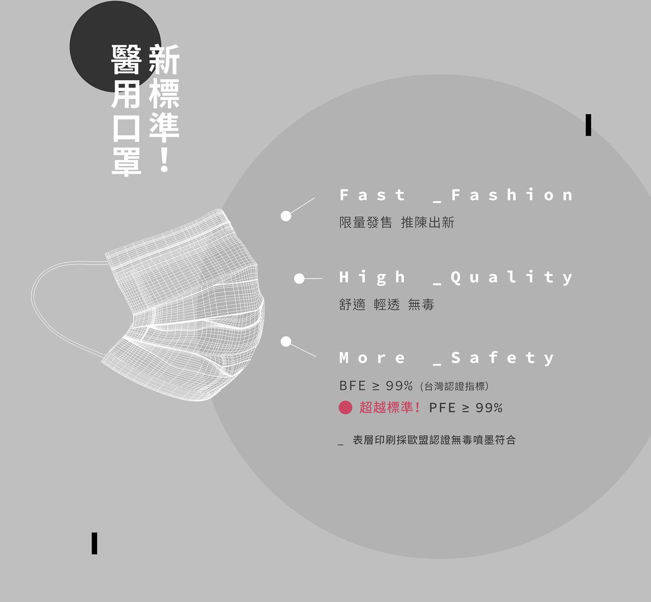 公主系漸層、爆走恐龍【STYLEi 史戴利】雙鋼印兒童口罩