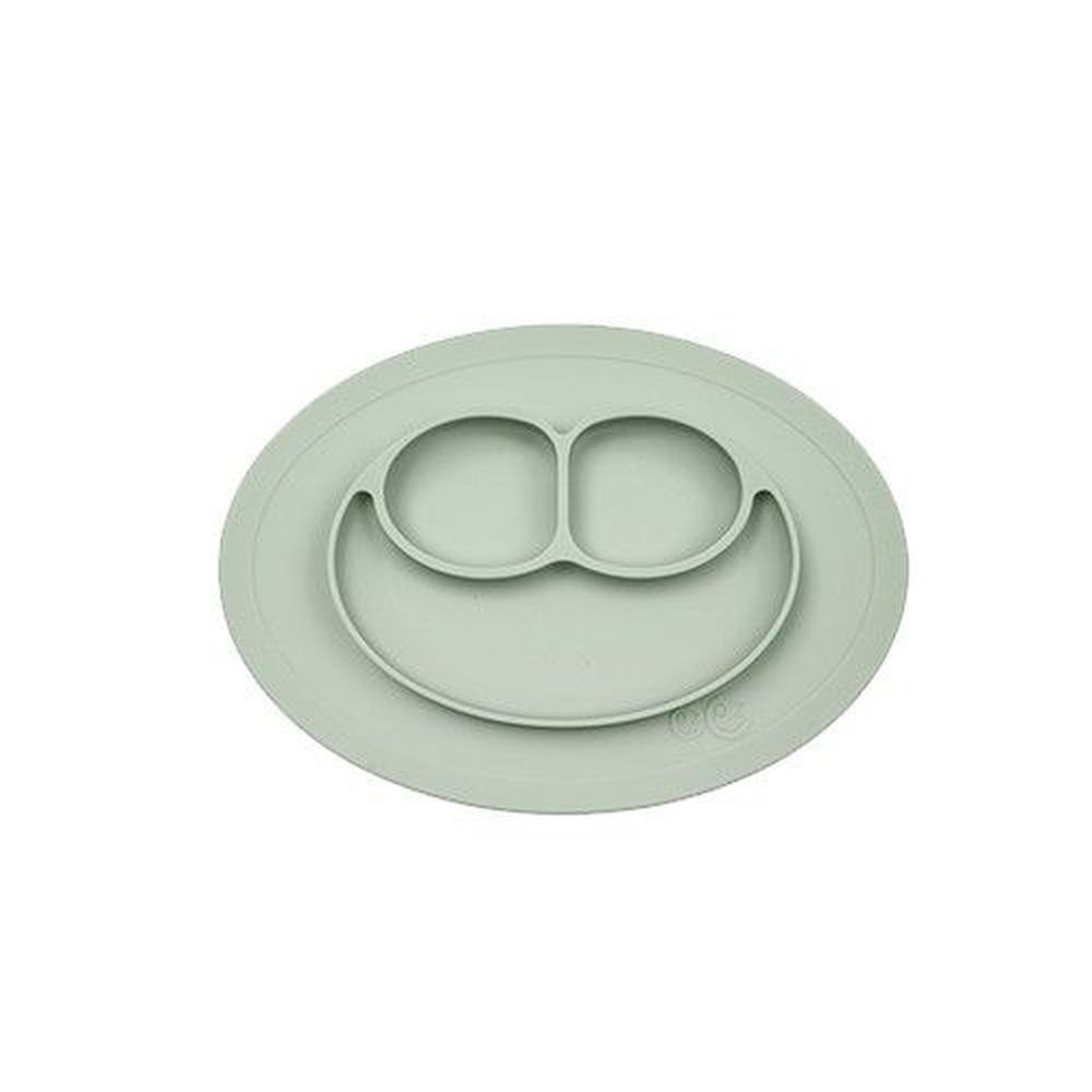 美國 ezpz - 快樂餐盤 Happy Mini Mat-迷你餐盤-抹茶綠 (27.3cm*19.7cm*2.54)-240ml