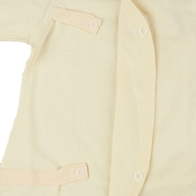 akachan honpo - 新生兒衣物8件組-有機棉-象牙白色