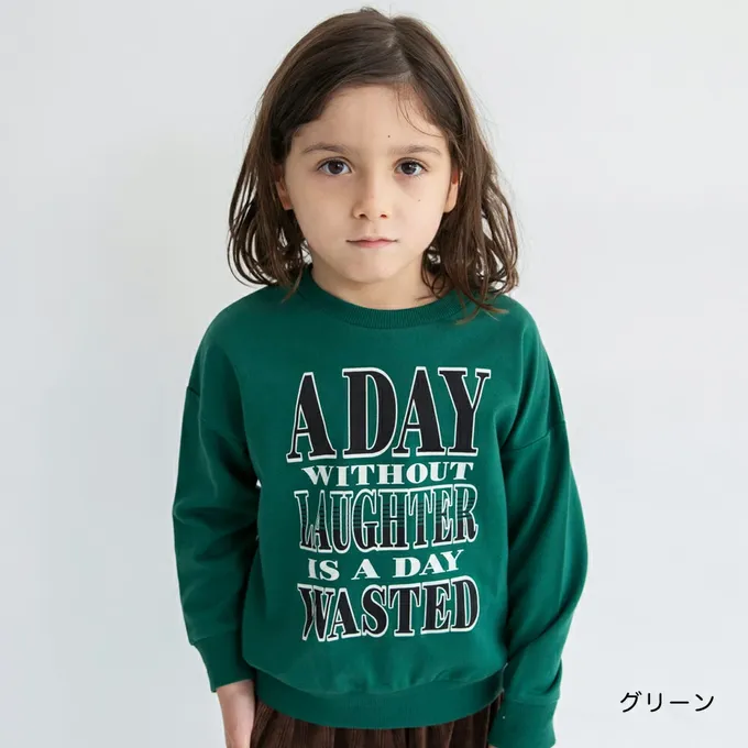 日本 BRANSHES - 百搭落肩縮口長袖上衣-MURRAY-海軍藍