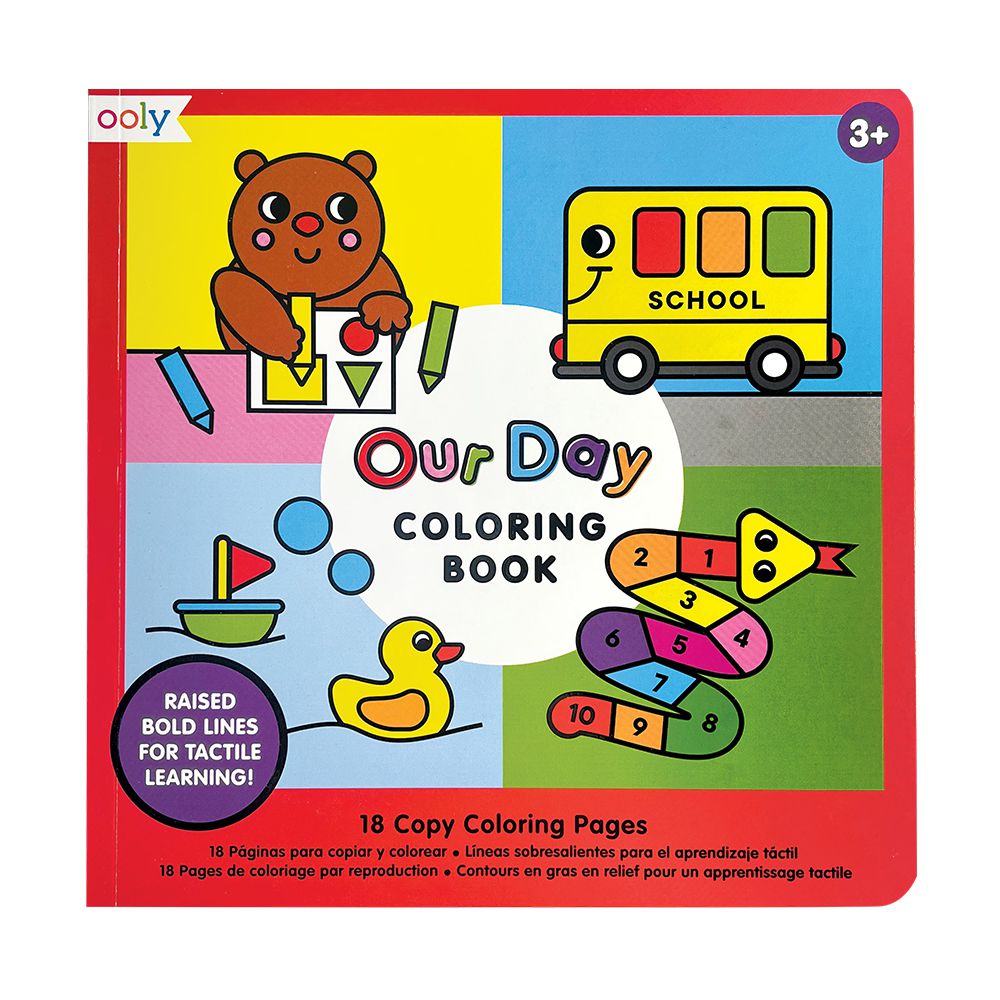 【著色書與著色組合】認知著色學習書 (日常生活篇)