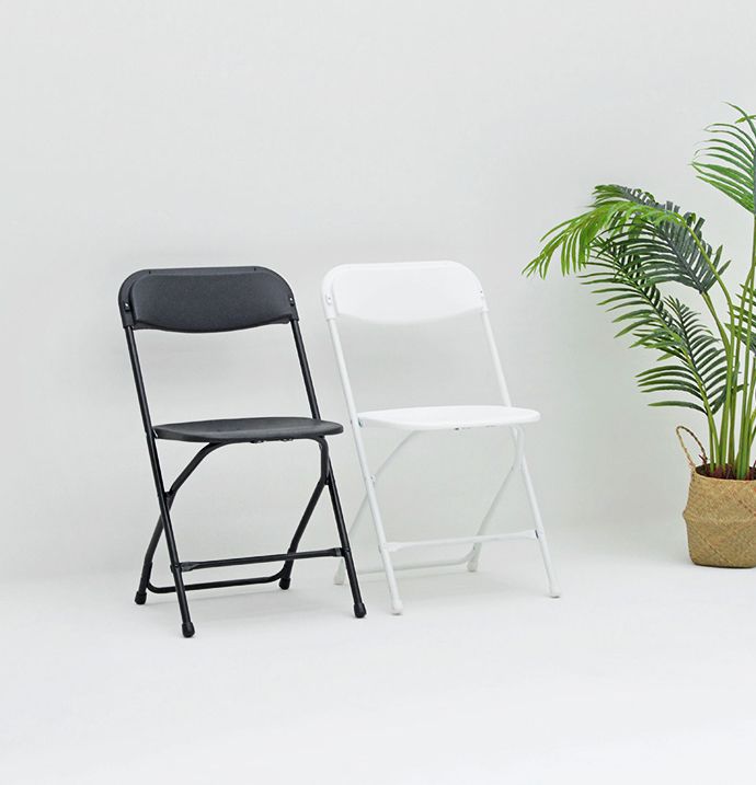 家窩 - MIT ERICO mine極簡人體工學耐固折合椅-2色可選-摩登黑