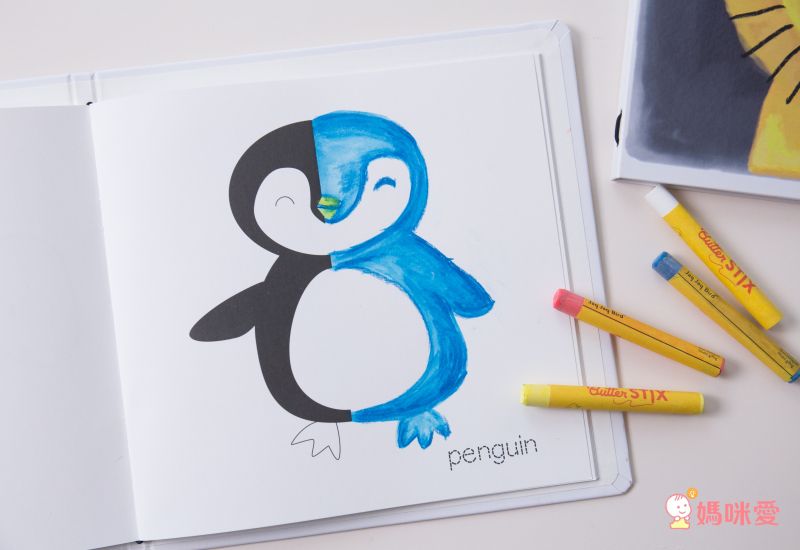 一冊在手畫水彩【Jaq Jaq Bird】水彩粉筆兩用畫冊組