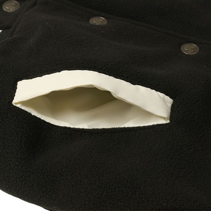 akachan honpo - 美式棒球外套-米奇-黑色