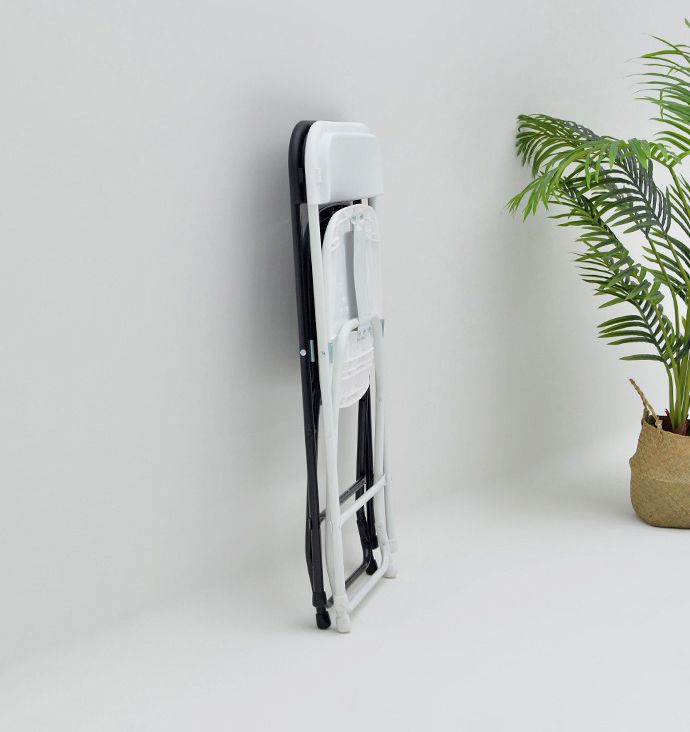 家窩 - MIT ERICO mine極簡人體工學耐固折合椅-2色可選-摩登黑