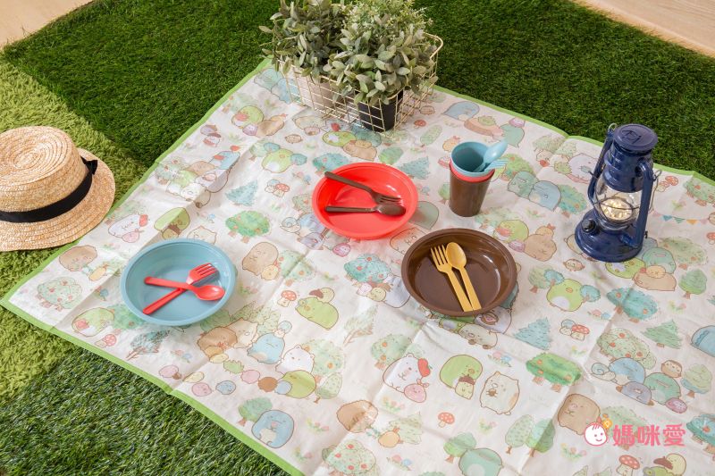日本代購 - 輕薄防水野餐墊(2-3人)-麵包超人 (100x160cm)