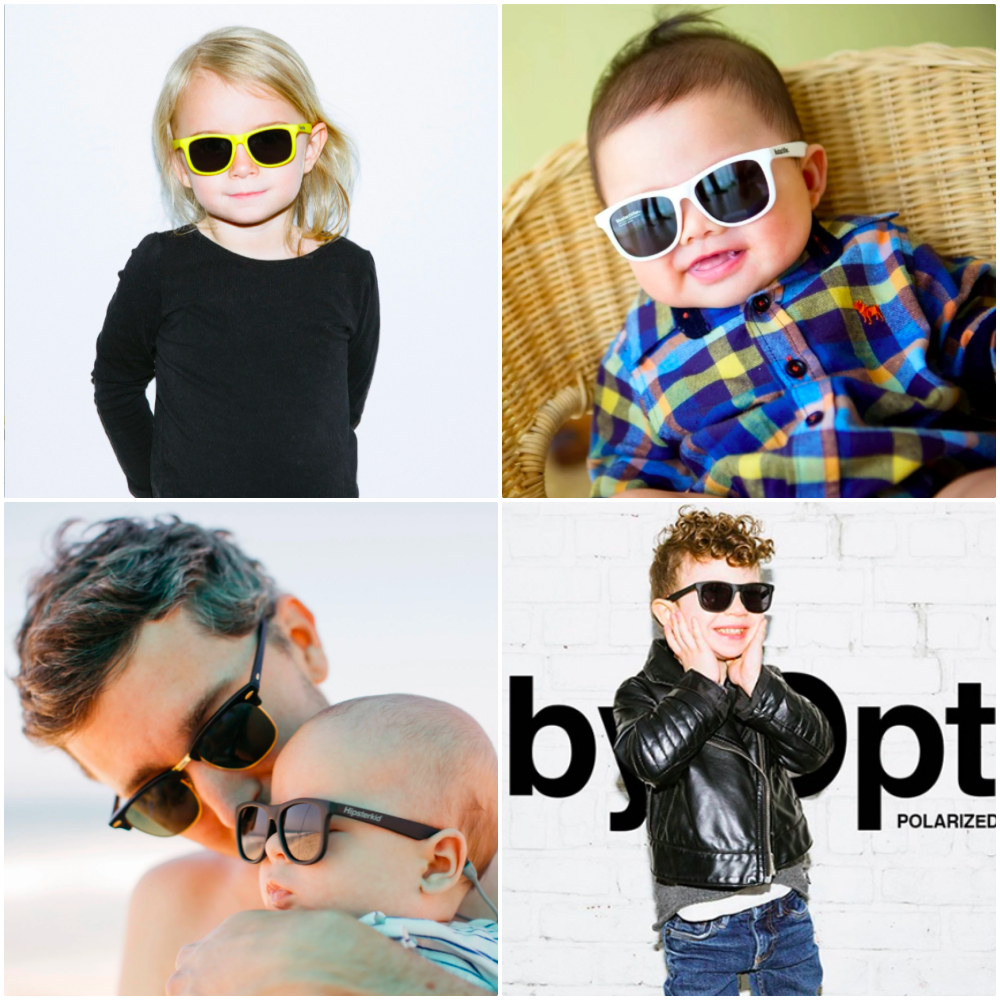 【美國 Hipsterkid】兒童偏光太陽眼鏡Ｘ藍光眼鏡