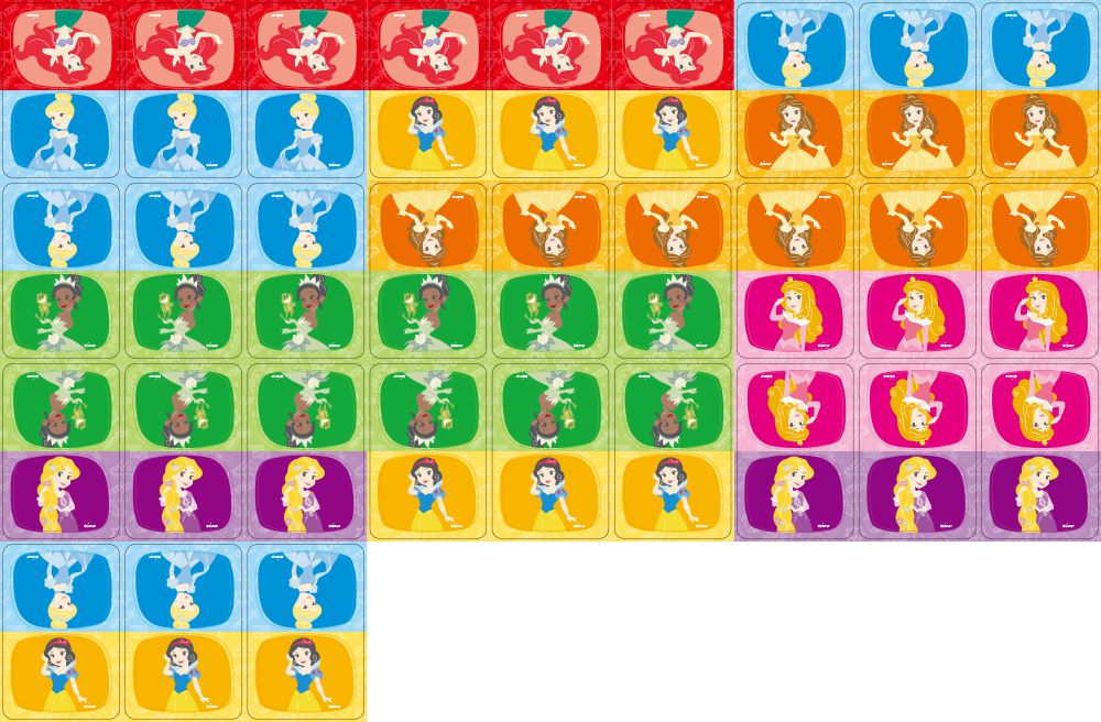 東雨文化 - 公主彩虹接龍-3歲以上