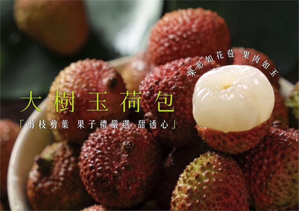 大樹玉荷包/荔枝(36MM)-帝王級 (1.5公斤-限量商品（含運價）)