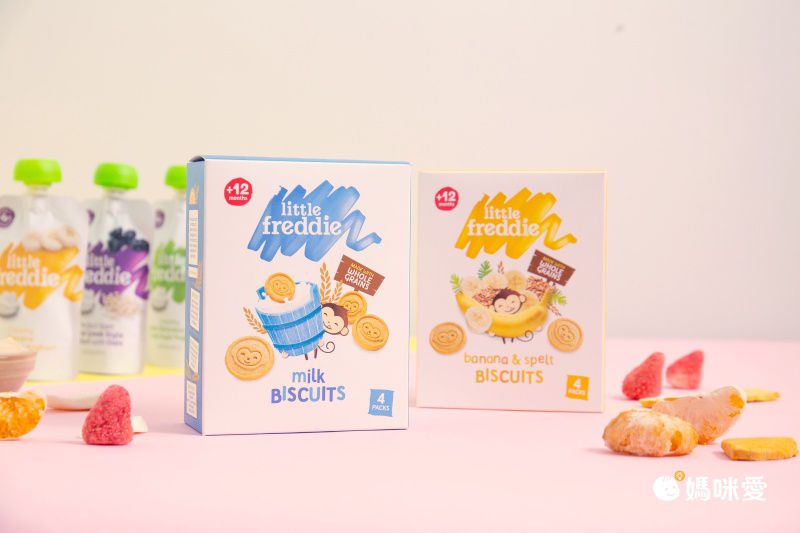 little freddie - 小皮牛奶餅乾-12個月食用-80g