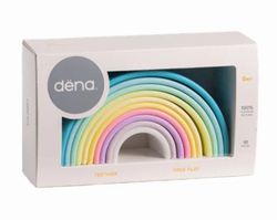 DENA - 西班牙多功能益智軟積木.疊疊樂-彩虹10入-夢幻色 (有3色可選)