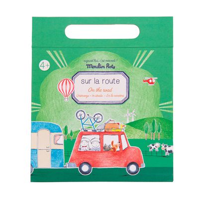 Moulin Roty - 磁鐵遊戲書-觀察道路
