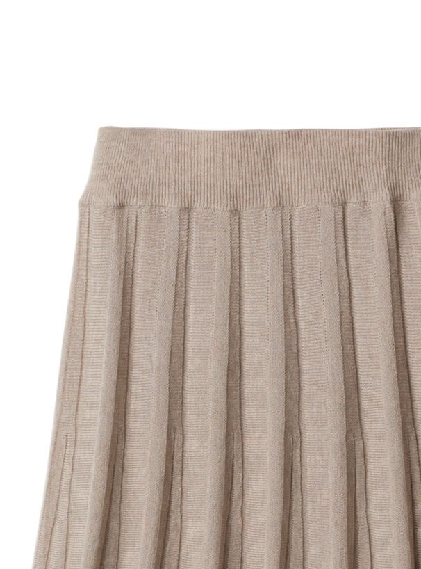 日本 GRL - V領綁帶上衣x蕾絲百褶長裙2件組-典雅黑