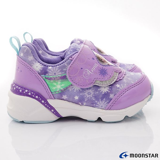 Moonstar日本月星 - 月星冰雪聯名機能童鞋-DNC13117紫(中小童段)-機能運動鞋-紫