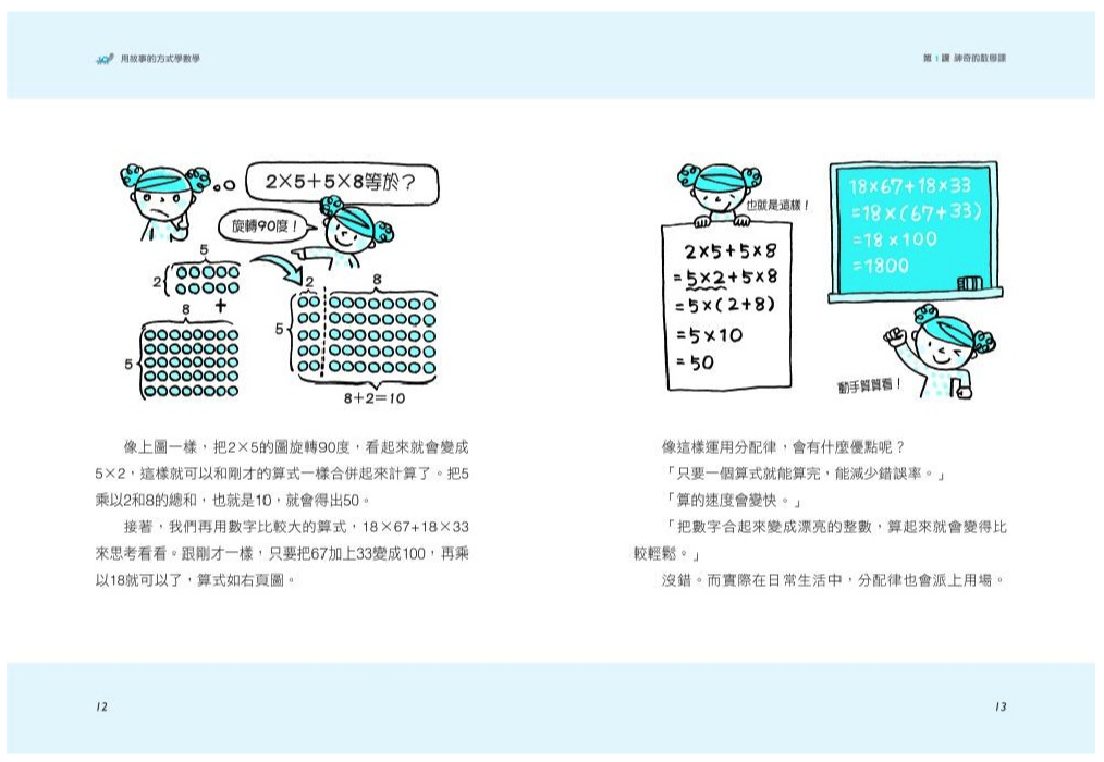 用故事的方式學數學