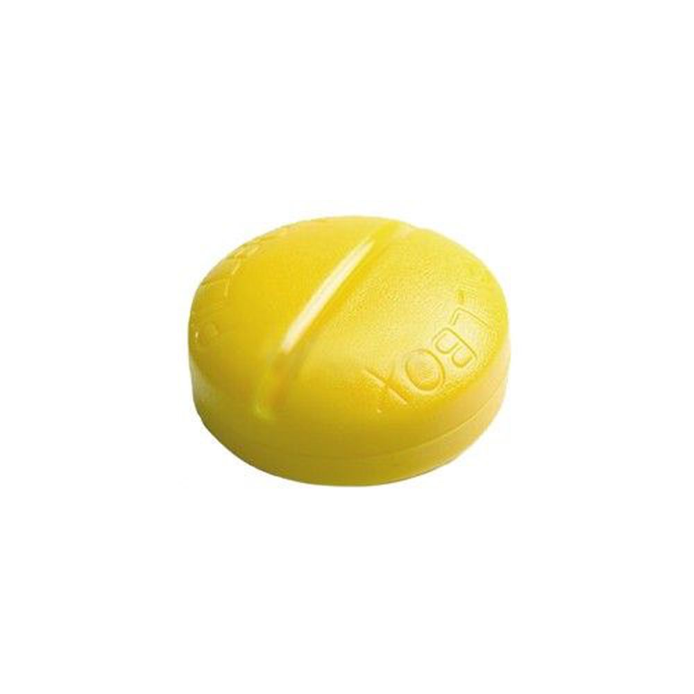 OOU - 四分格 隨身小藥盒-黃色