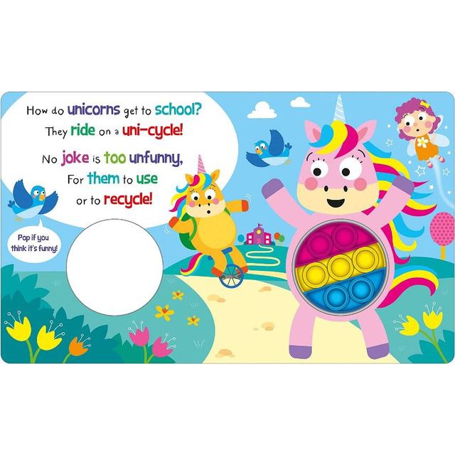 Push Pop Bubble Books: Unicorn Forever 獨角獸萬歲（泡泡書）