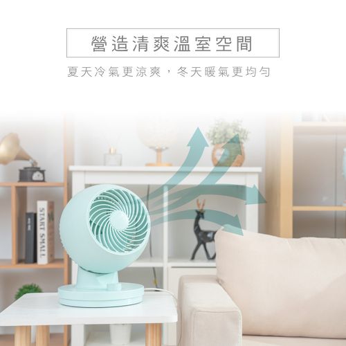 8吋靜音循環扇 CCF-8230-藍色
