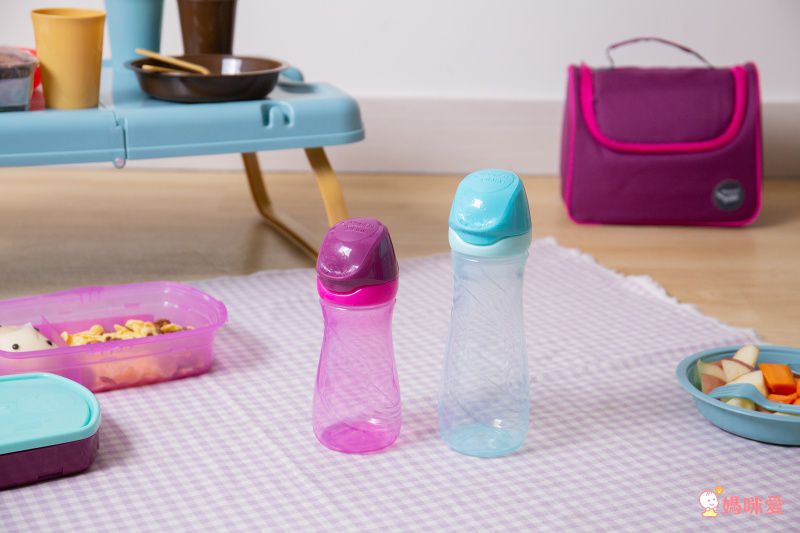 法國MAPED - 無吸管兒童概念水瓶-聰明藍-430ml