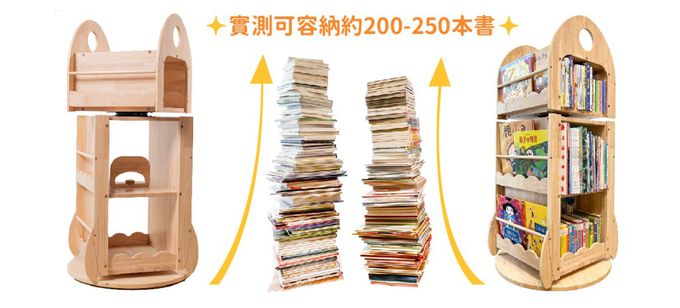 大容量收納書籍