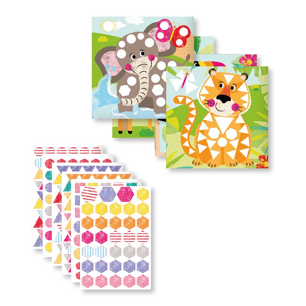 西班牙 APLI - 藝術家貼紙畫-幾何