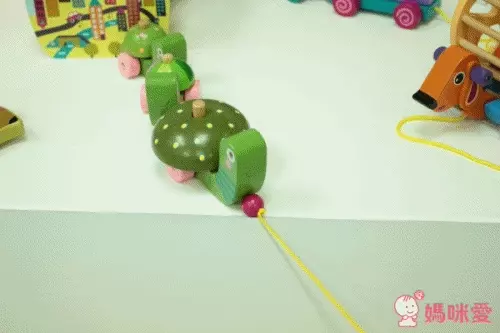 ❤ Oops 親子益智動物遊行拉拉樂 - 烏龜（12個月以上適用） 