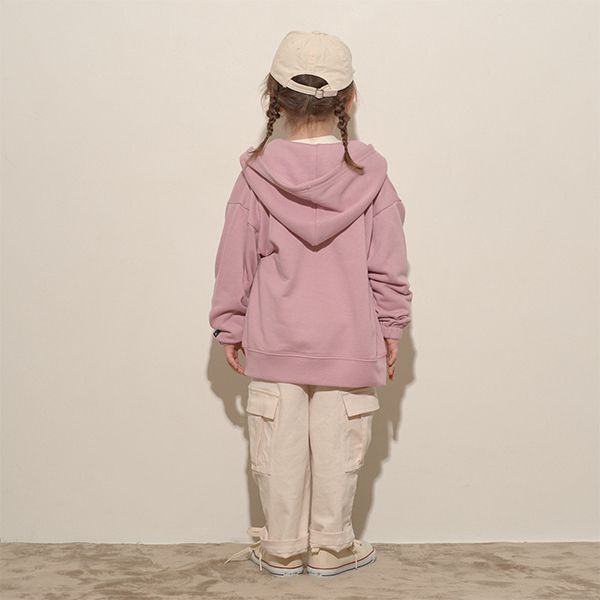 日本 b-ROOM - 簡約百搭連帽運動外套-素色-灰綠