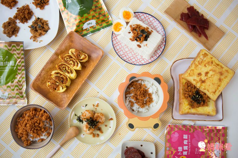全團免運 ❤【卜蜂】寶寶安心肉鬆、海苔雞肉鬆、超厚切肉乾！