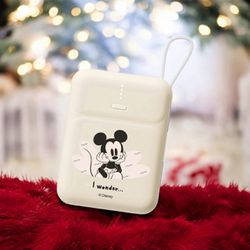 Disney 迪士尼 - 米奇 20W PD快充 雙線Q寶行動電源 10000mah-台灣公司貨