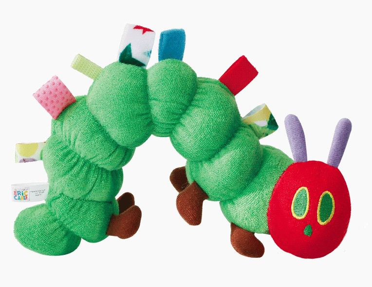 上誼文化 - 安撫布偶-好餓的毛毛蟲