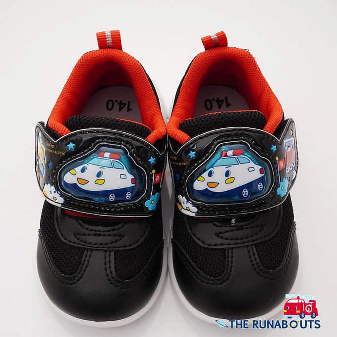 交通工具--台灣製電燈運動款722150黑(小童段)-電燈運動-黑