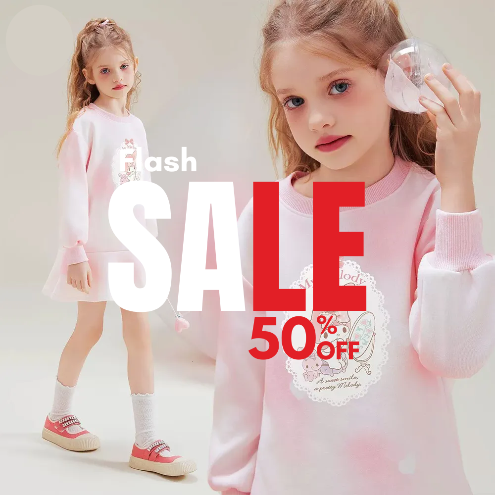 🍭甜心寶貝必備！超Q卡通洋裝/上衣，限時低價帶回家！