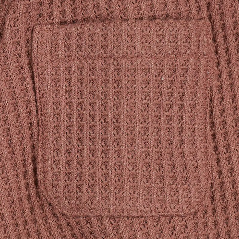 akachan honpo - 短褲 華夫格-咖啡色