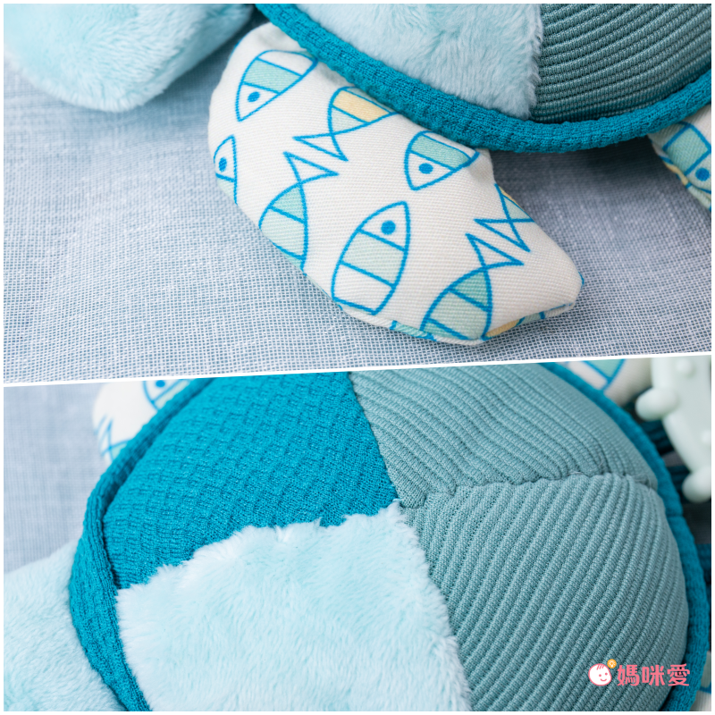 法國 Dolce Toys  - 海洋系列-害羞小海龜特托