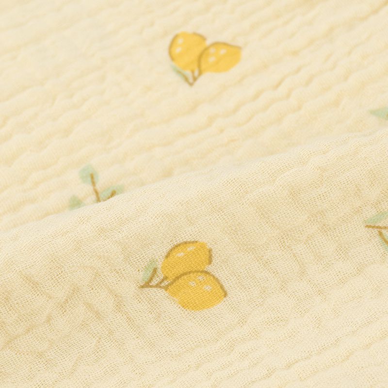 akachan honpo - 包屁衣-穆斯林棉紗 水果-黃色