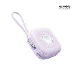 aircolor - 雲朵系六合一磁吸快充行動電源-極光紫